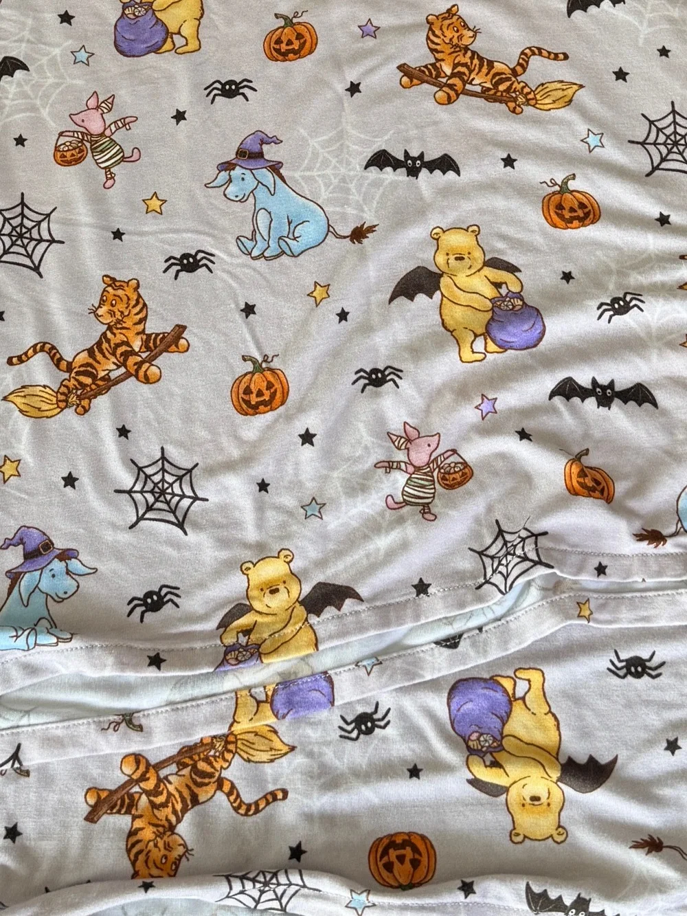 Bamboo Winnie The Pooh Blanket classic friends Halloween swaddle baby stroller